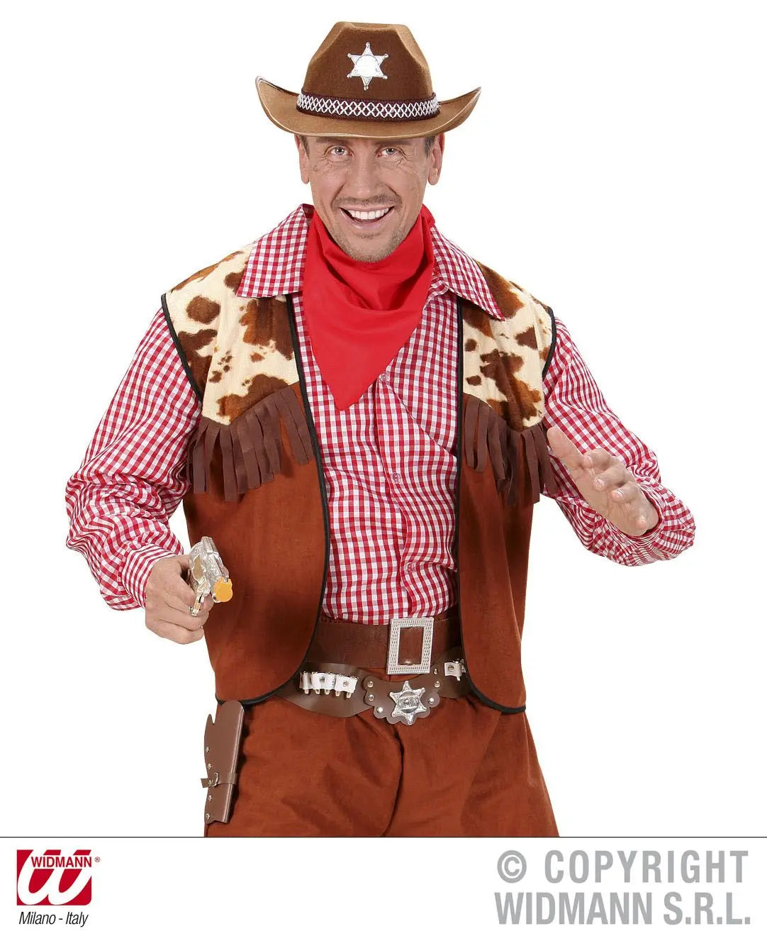 Cinturone COWBOY CON DOPPIA FONDINA lusso - tuttocostumi.it