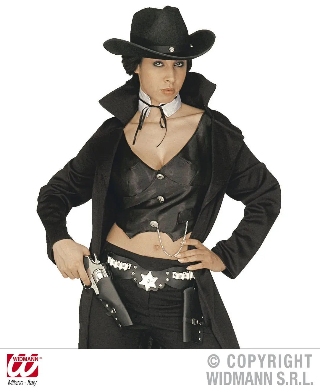 Cinturone COWBOY CON DOPPIA FONDINA lusso - tuttocostumi.it