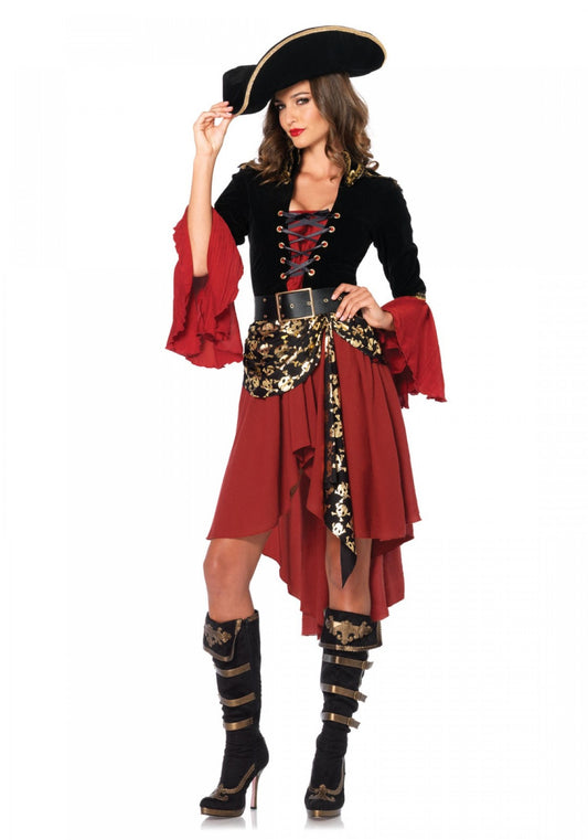 Costume CRUDELE CAPITANO del MARE di Leg Avenue - tuttocostumi.it