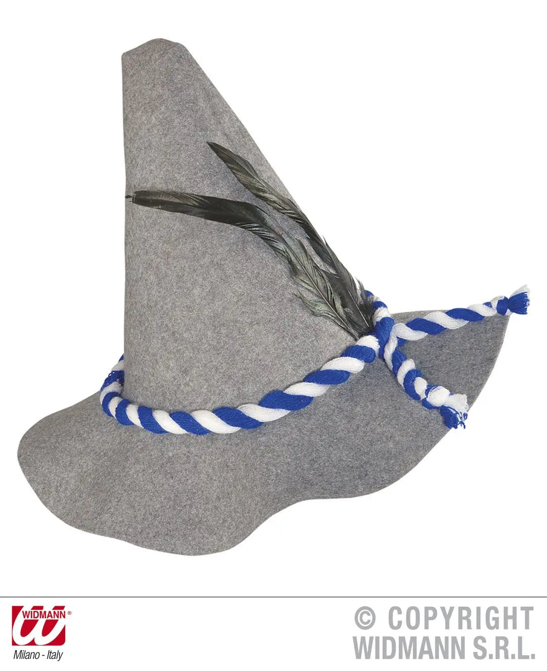 Cappello BAVARESE CON PIUME - tuttocostumi.it