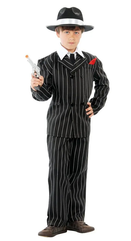 Costume da GANGSTER bambino - tuttocostumi.it