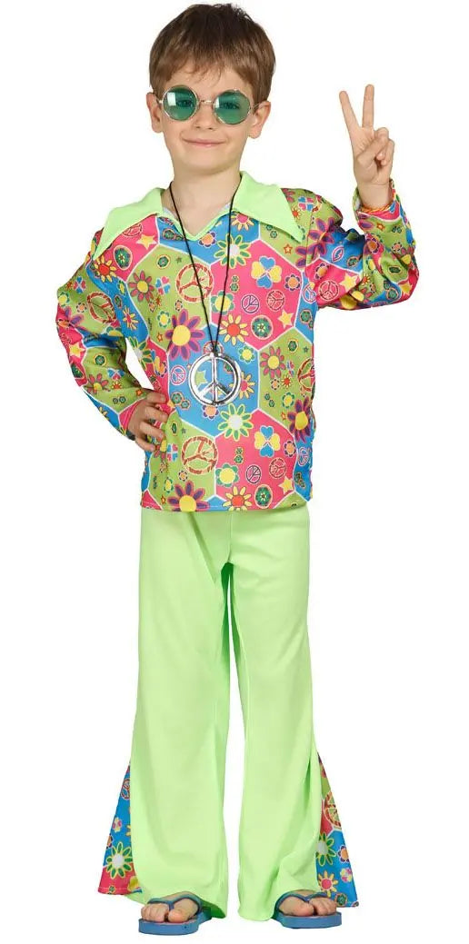 Costume HIPPIE BOY SCANZONATO - tuttocostumi.it