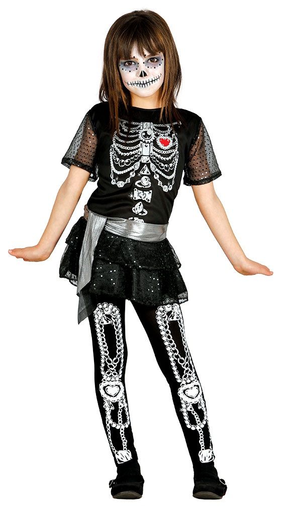 Costume SHINNY SKELETON GLAMOUR di Guirca - tuttocostumi.it