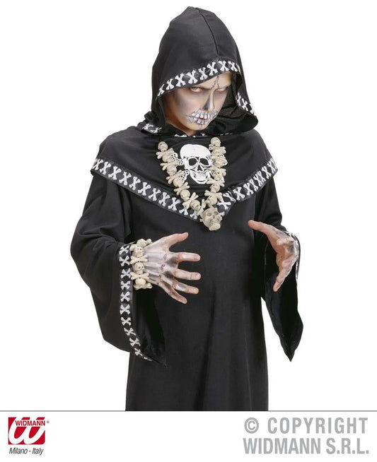 Braccialetto teschi e ossa incrociate - tuttocostumi.it