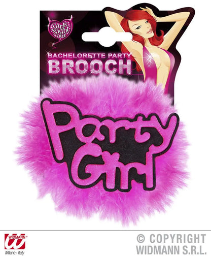 Spilla PARTY GIRL - tuttocostumi.it