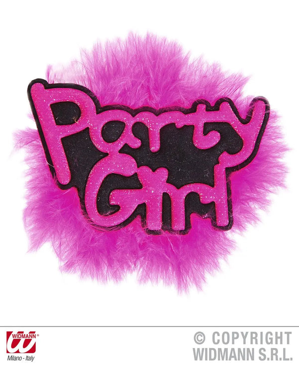 Spilla PARTY GIRL - tuttocostumi.it