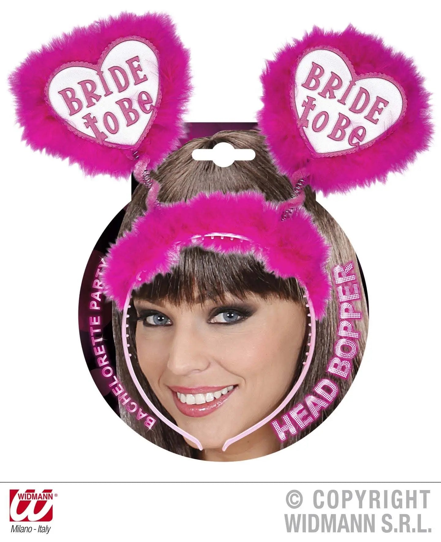 Cerchietto BRIDE TO BE BIANCO - tuttocostumi.it