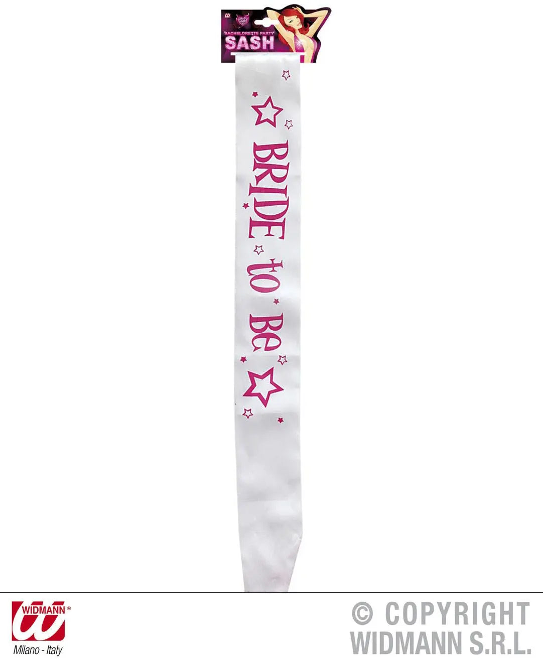 Fascia BRIDE TO BE in raso - tuttocostumi.it