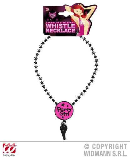 Collana FISCHIETTO PARTY GIRL - tuttocostumi.it