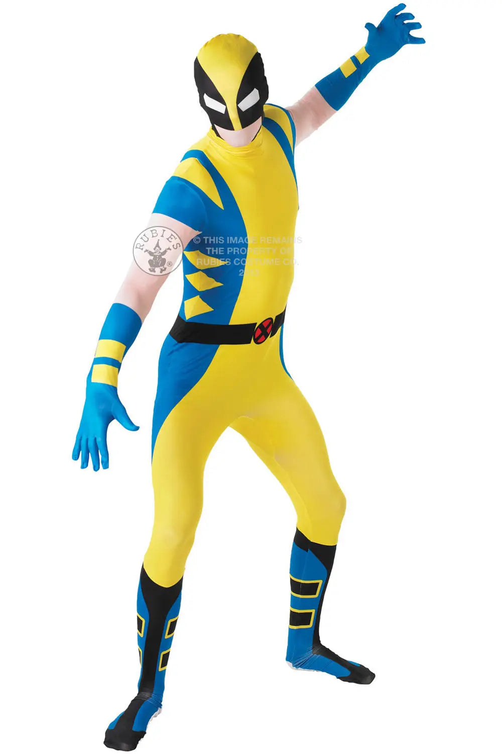 Costume WOLVERINE tuta 2nd Skin adulto - tuttocostumi.it