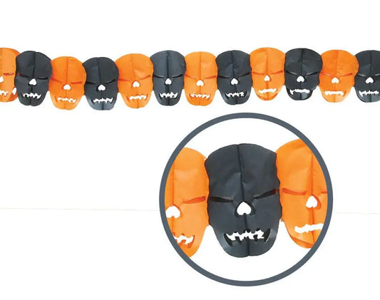 Festone TESCHI 3 m - tuttocostumi.it