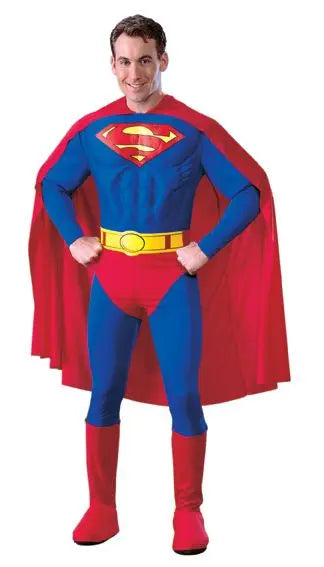 Costume SUPERMAN™ lusso con muscoli di Rubie's - tuttocostumi.it
