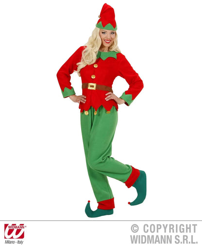 Costume AIUTANTE DI BABBO NATALE donna - tuttocostumi.it