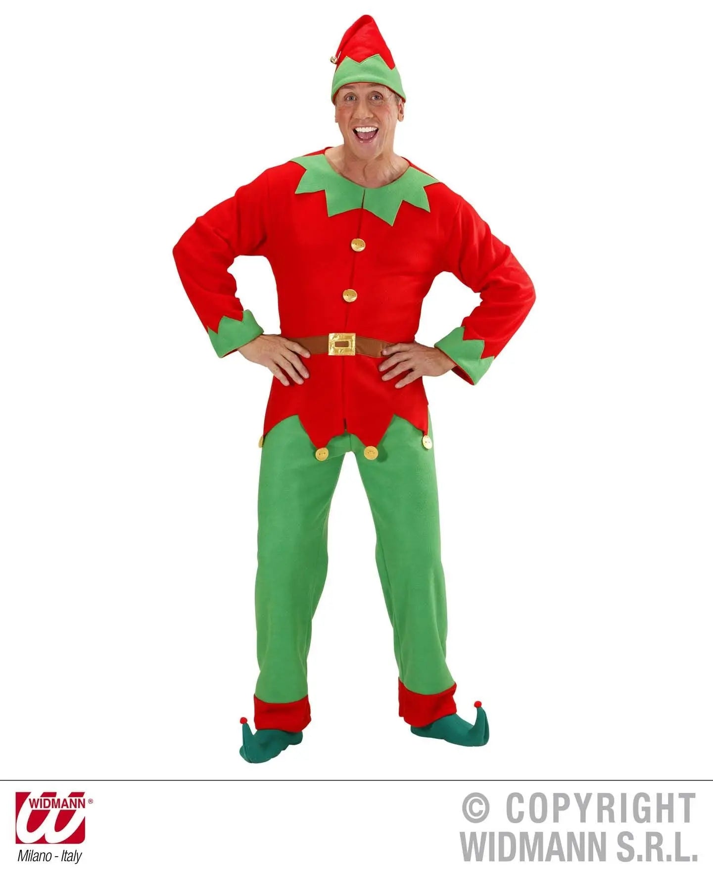 Costume AIUTANTE DI BABBO NATALE uomo - tuttocostumi.it