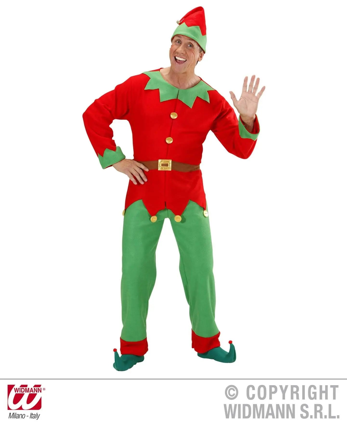 Costume AIUTANTE DI BABBO NATALE uomo - tuttocostumi.it