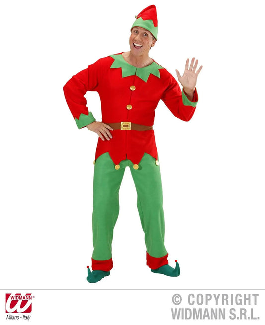 Costume AIUTANTE DI BABBO NATALE uomo - tuttocostumi.it