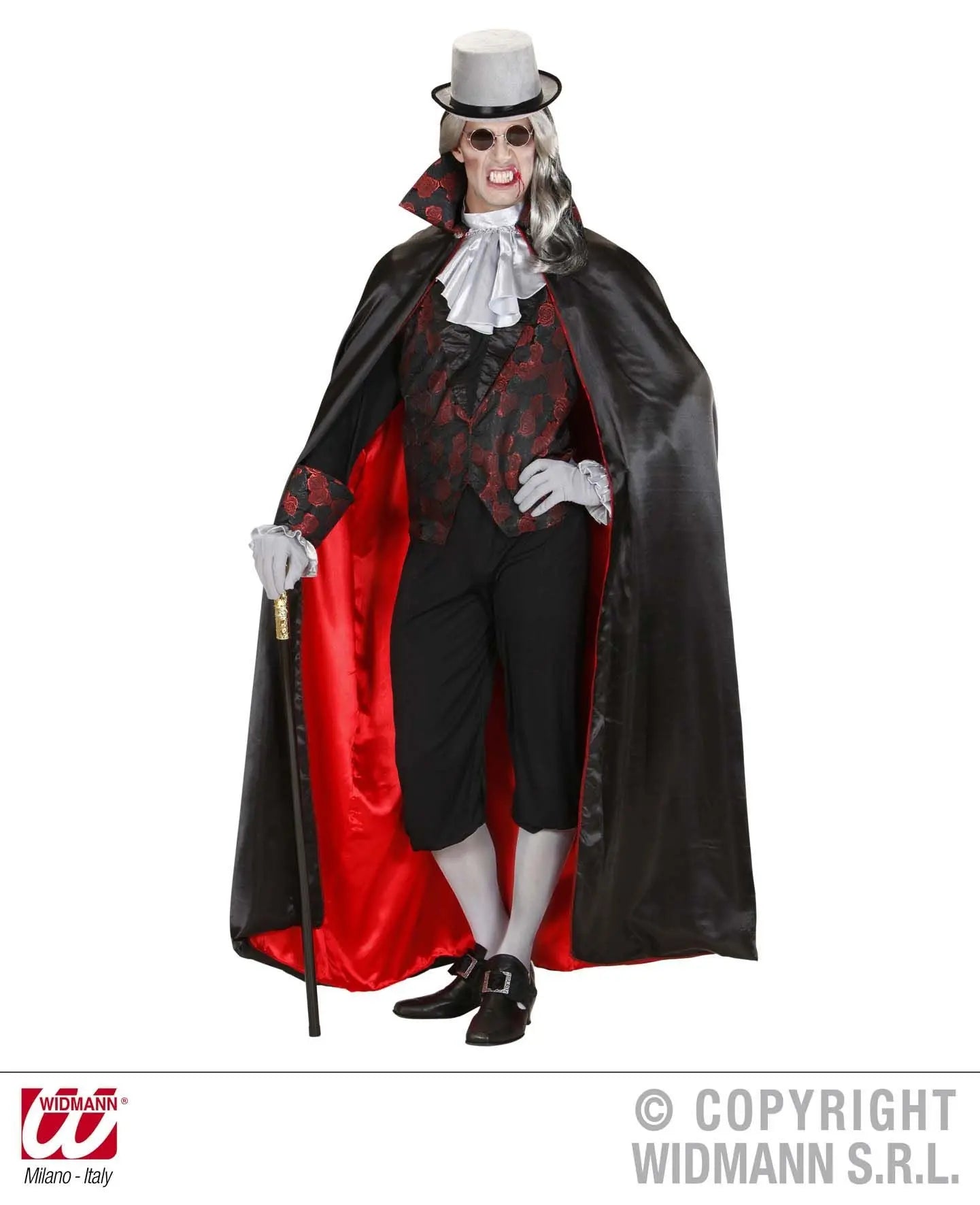 Costume VAMPIRO con mantello - tuttocostumi.it