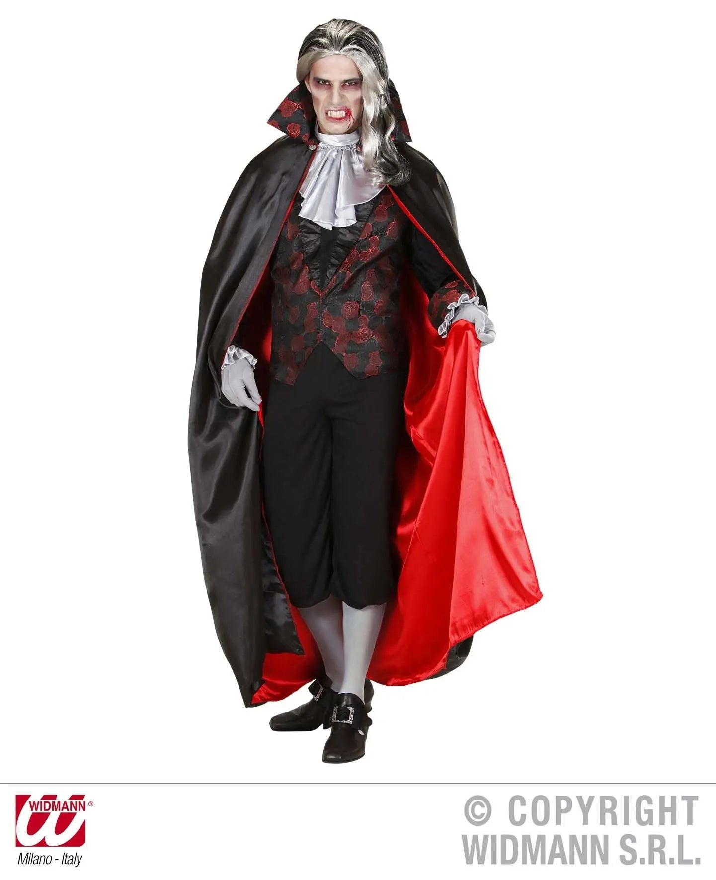 Costume VAMPIRO con mantello - tuttocostumi.it
