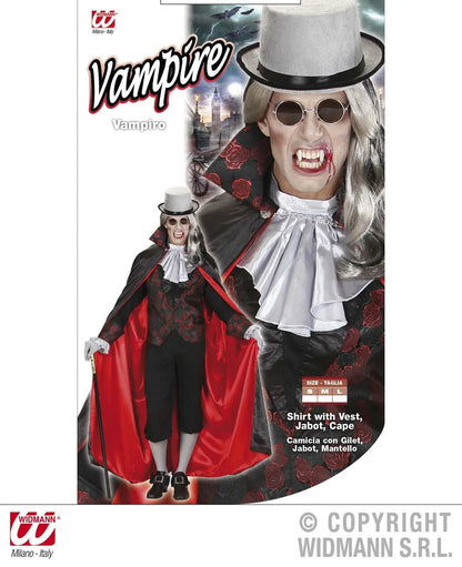 Costume VAMPIRO con mantello - tuttocostumi.it