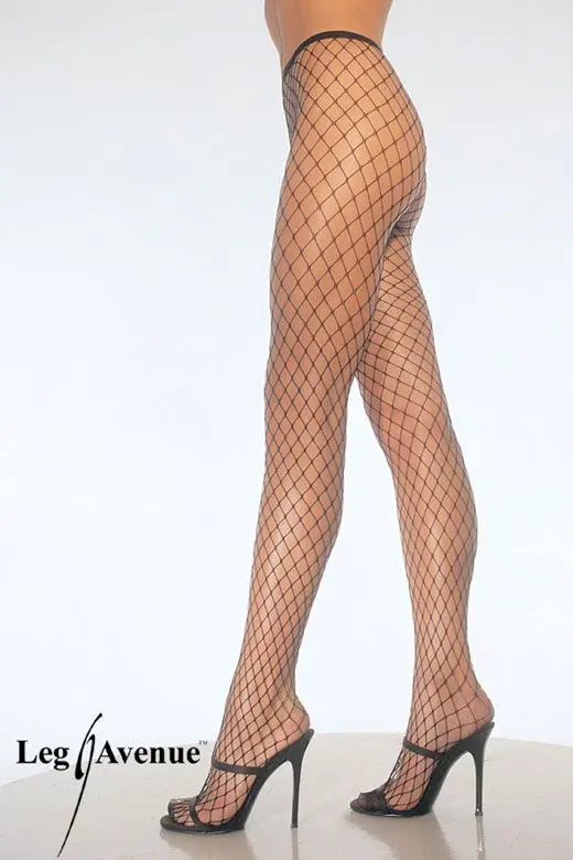 Collant a rete larga in Lycra di Leg Avenue - tuttocostumi.it