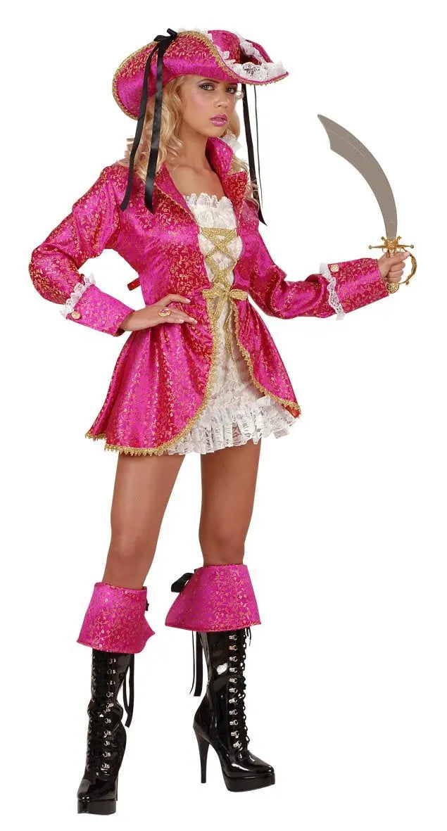 Costume da piratessa rosa PIRATE CAPTAIN - tuttocostumi.it