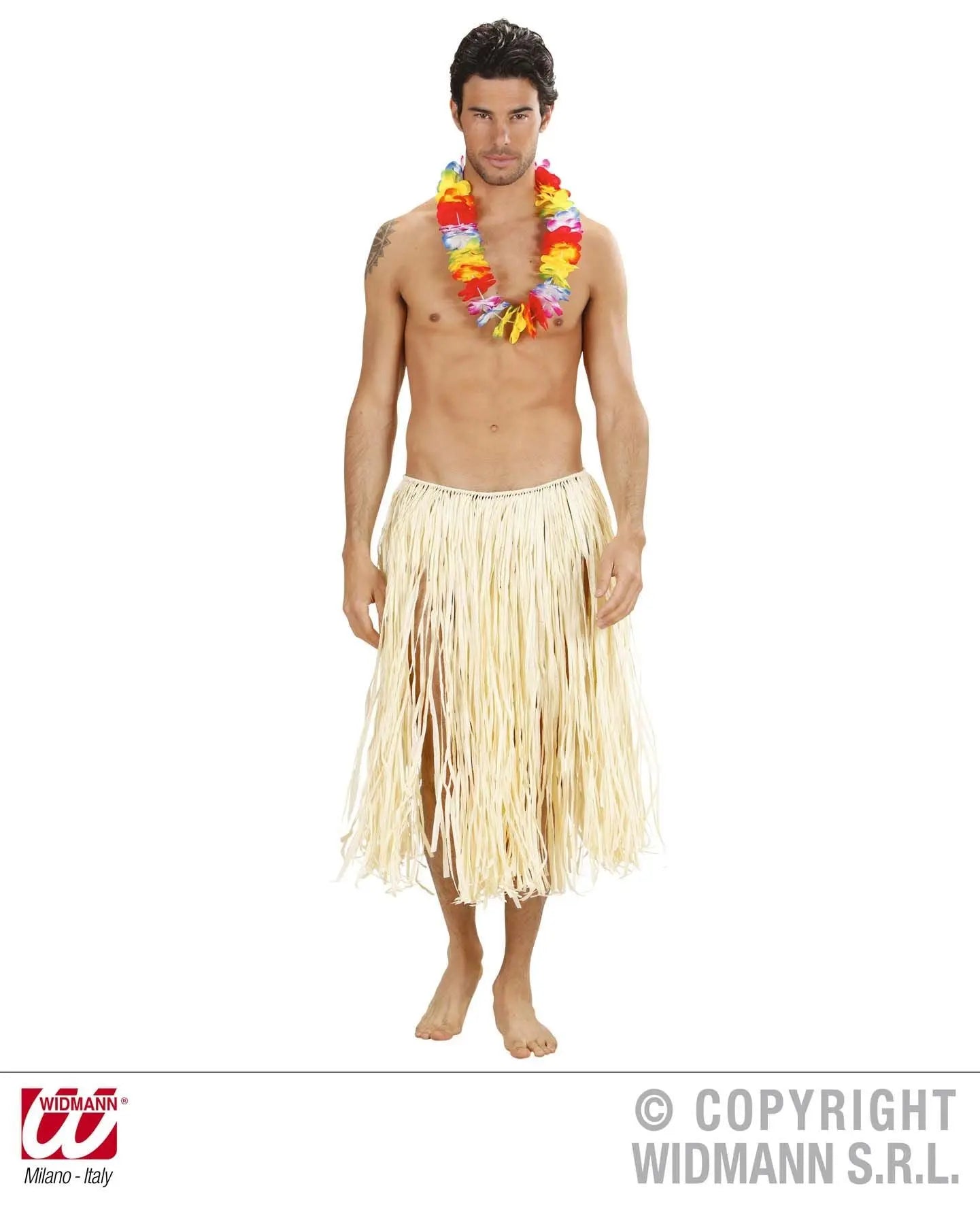 Collana HAWAIANA MULTICOLORE lusso - tuttocostumi.it