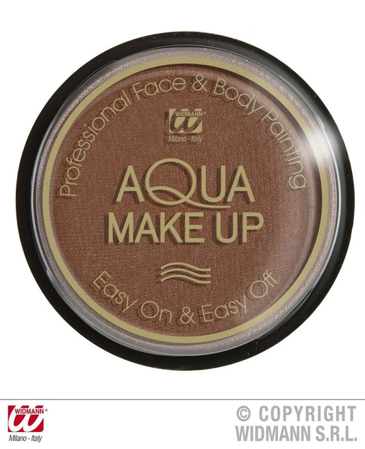 Aqua makeup MARRONE 15gr - tuttocostumi.it