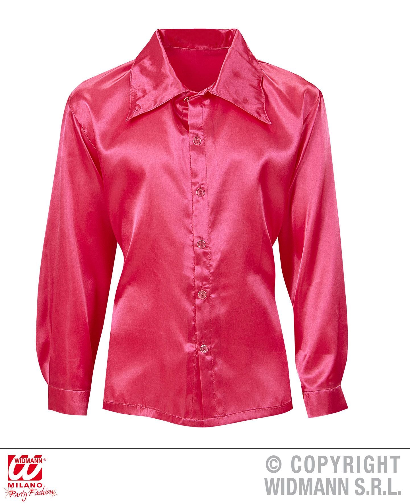 Camicia DISCO ANNI 70 rosa di Widmann - tuttocostumi.it