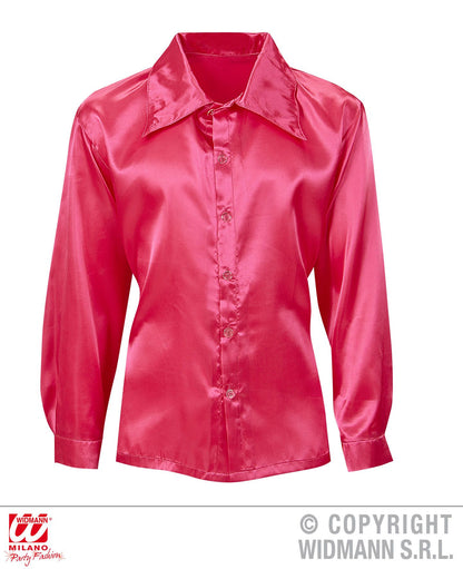 Camicia DISCO ANNI 70 rosa di Widmann - tuttocostumi.it