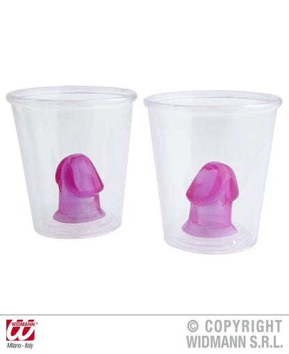 Bicchierini SHOT WILLY set da 2 - tuttocostumi.it