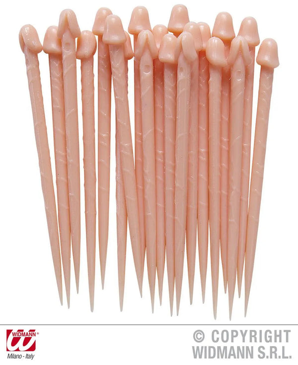 Set da 12 stecchini WILLY - tuttocostumi.it