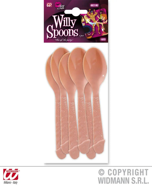 Set di 6 cucchiai da WILLY - tuttocostumi.it