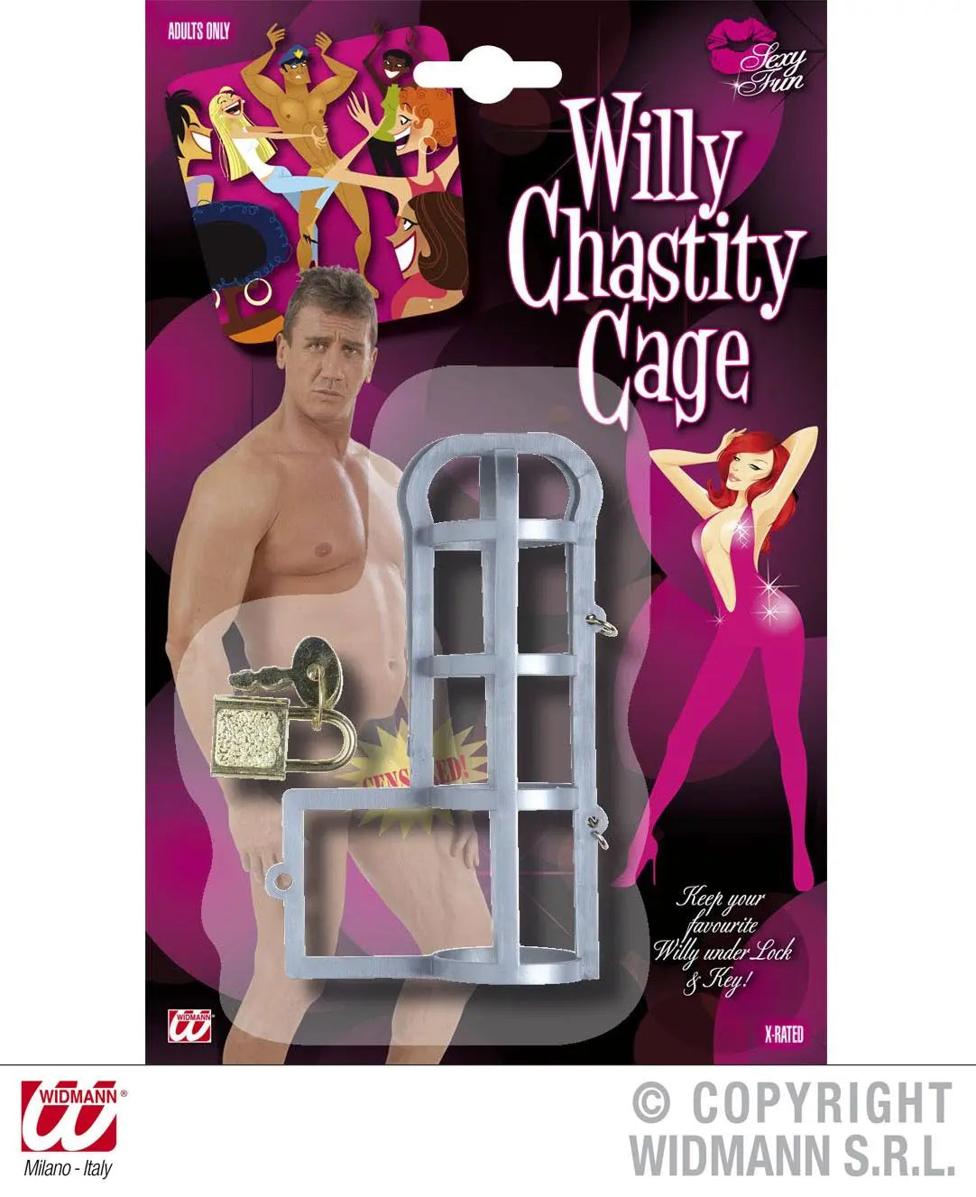 GABBIA di CASTITA' per Willy - tuttocostumi.it