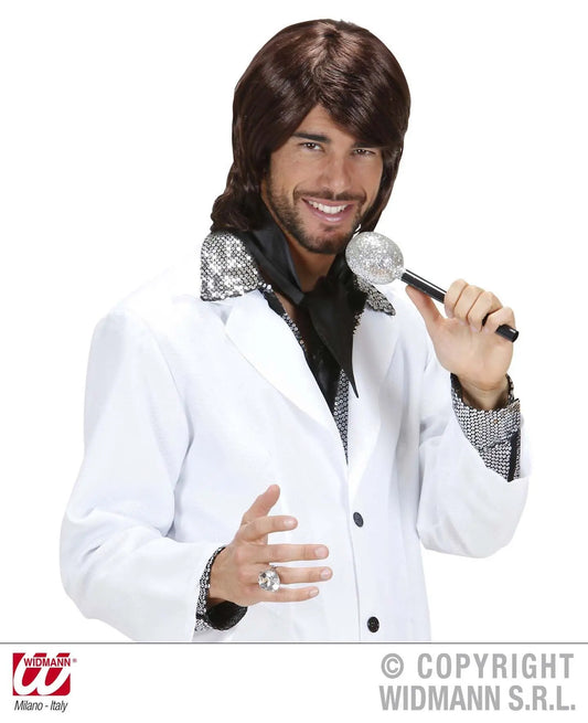 Parrucca anni 70 POP STAR BENNY - tuttocostumi.it