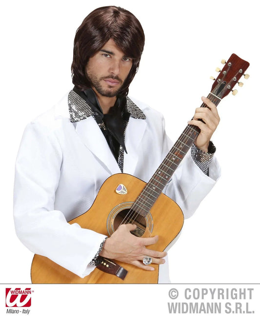 Parrucca anni 70 POP STAR BENNY - tuttocostumi.it