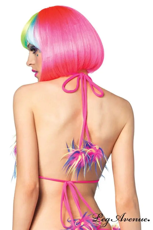 Parrucca POP RAIMBOW BOB - tuttocostumi.it