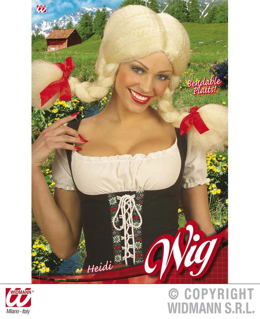 Parrucca HEIDI modellabile - tuttocostumi.it