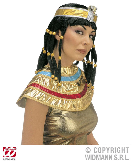 Set CLEOPATRA con parrucca, collare e fascia - tuttocostumi.it