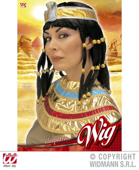Set CLEOPATRA con parrucca, collare e fascia - tuttocostumi.it