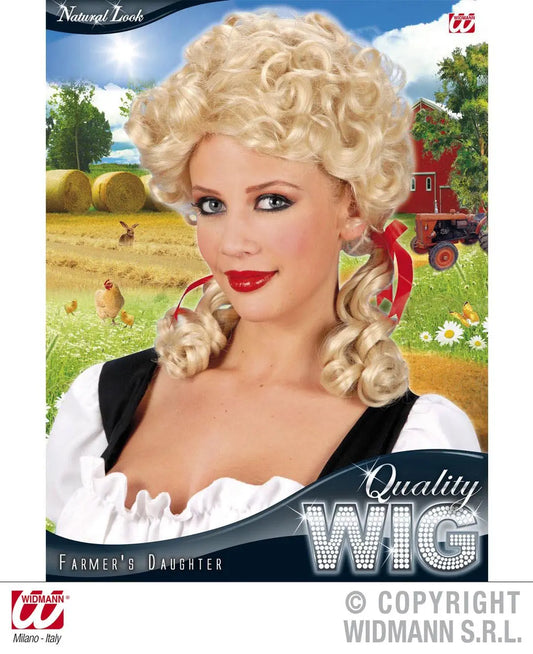 Parrucca RAGAZZA di CAMPAGNA - tuttocostumi.it