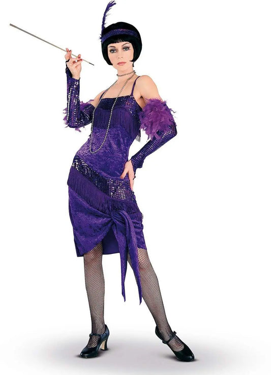 Costume CHARLESTON VIOLET - tuttocostumi.it