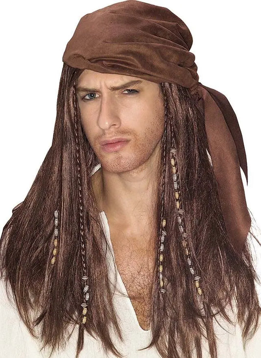 Parrucca UOMO PIRATA - tuttocostumi.it