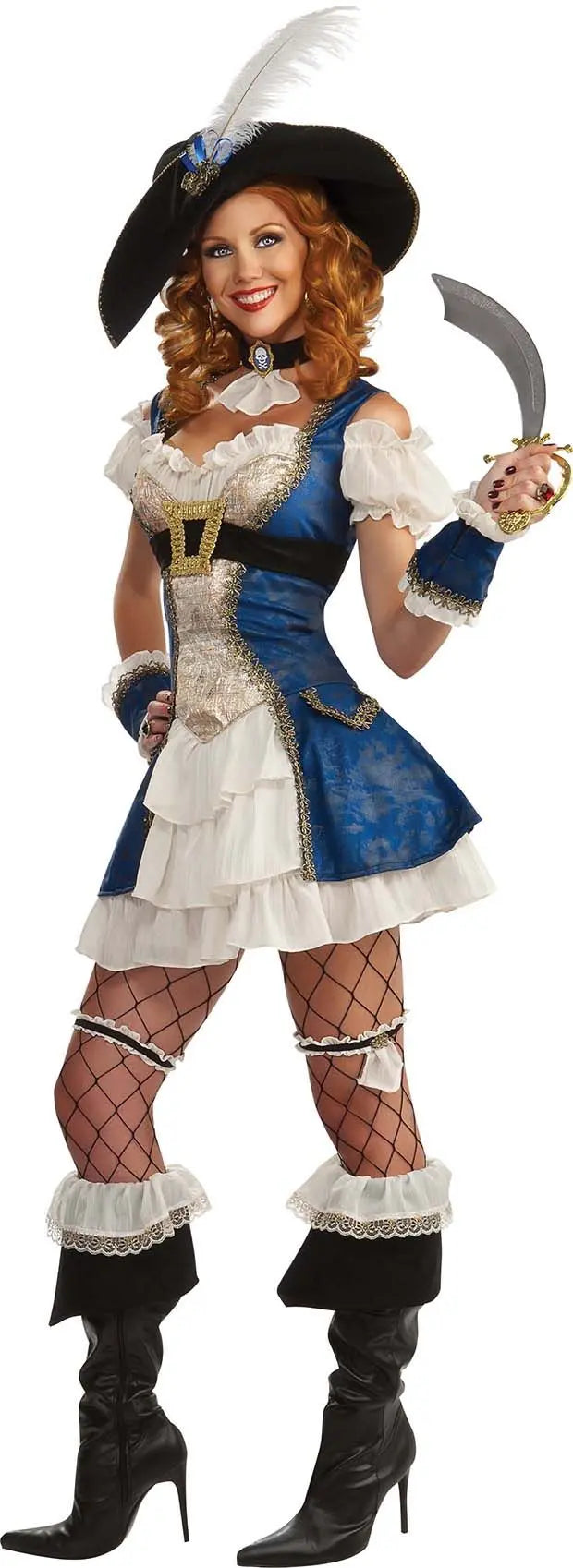 Costume piratessa BONNY BLEU - tuttocostumi.it