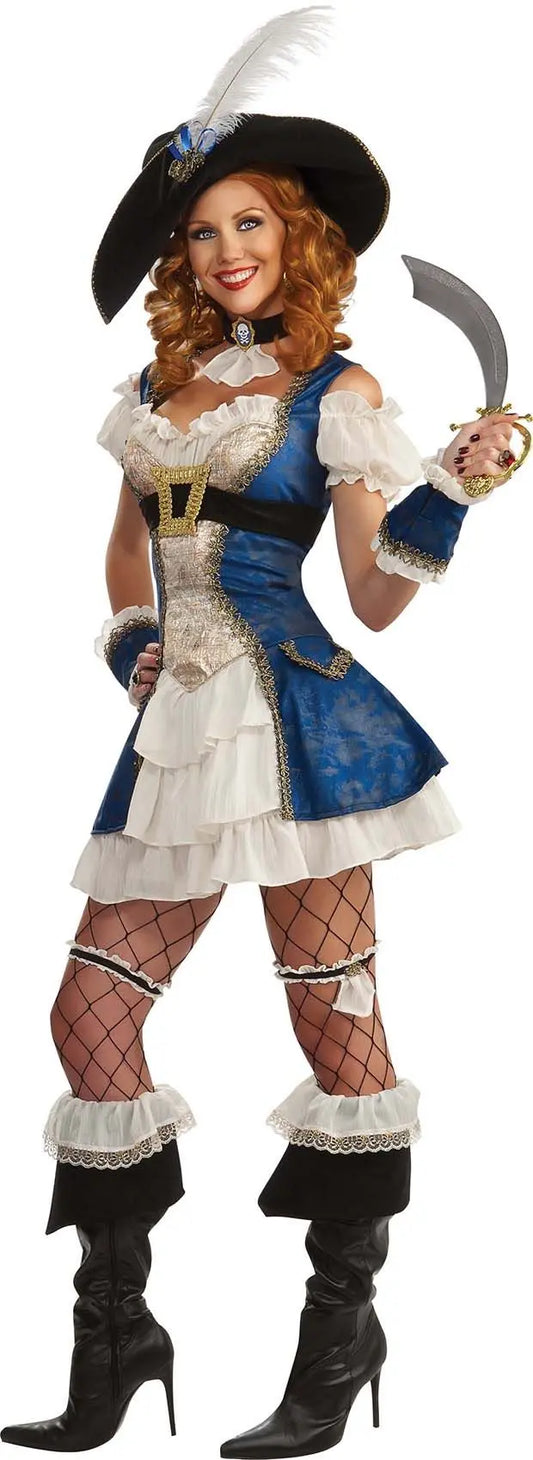 Costume piratessa BONNY BLEU - tuttocostumi.it