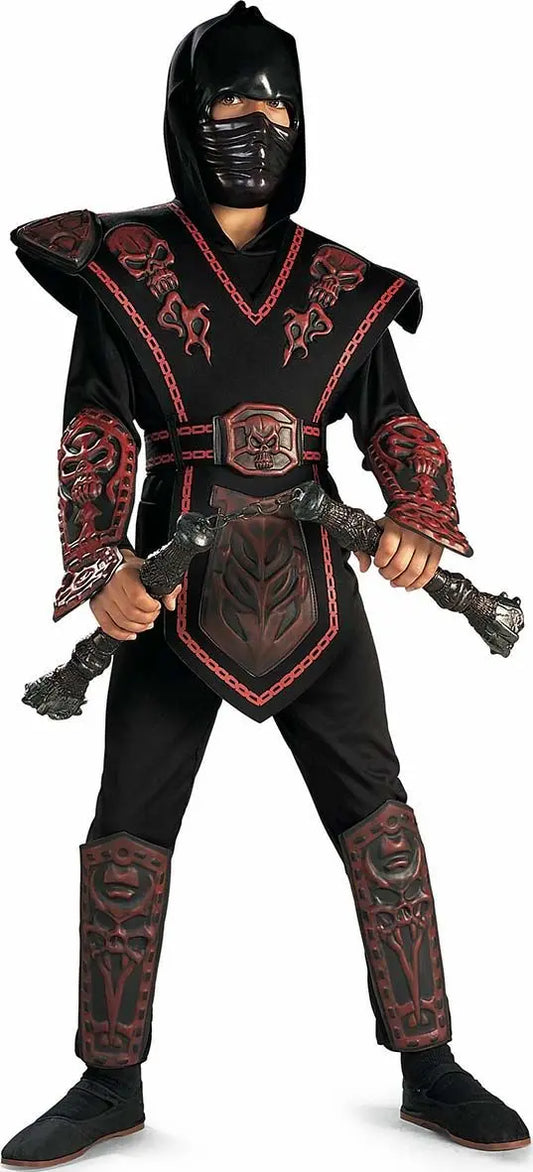 Costume RED SKULL WARRIOR NINJA bambino - tuttocostumi.it