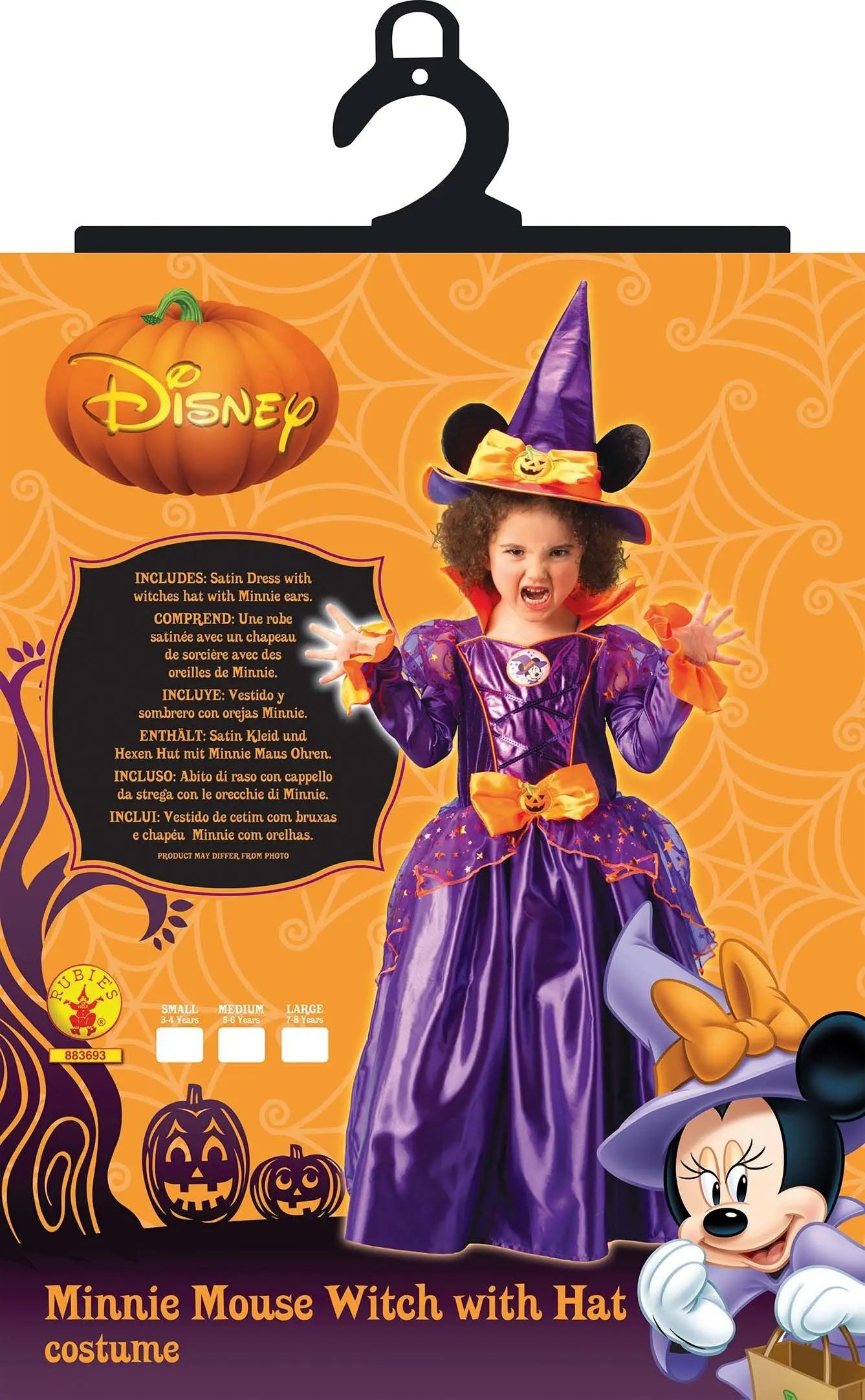 Costume MINNIE HALLOWEEN - tuttocostumi.it