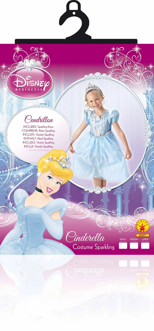 Costume CENERENTOLA scintillante di Rubie's - tuttocostumi.it