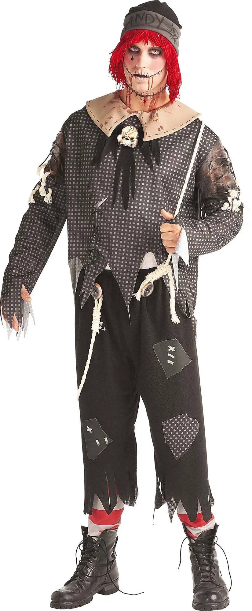 Costume BAMBOLA DI PEZZA UOMO adulto - tuttocostumi.it