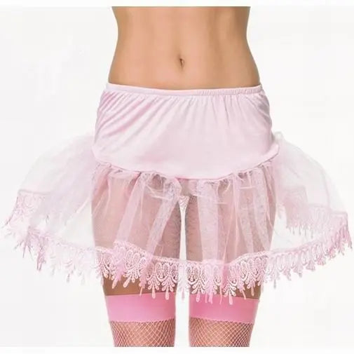 Sottogonna crinolina con fondo lavorato a punte di Leg Avenue - tuttocostumi.it