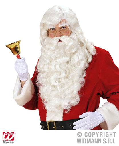 Parrucca da BABBO NATALE LUSSO - tuttocostumi.it